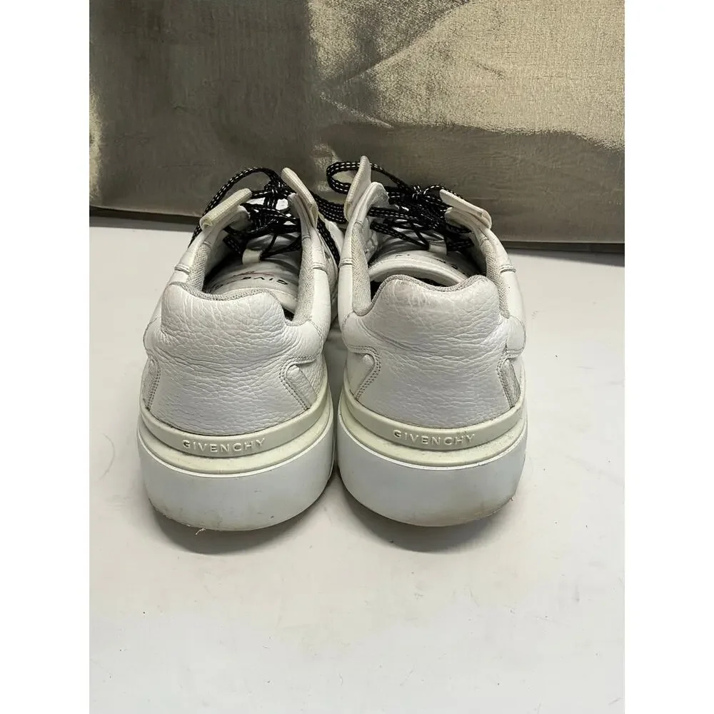 Givenchy Wing Low Top White Leather Sneakers